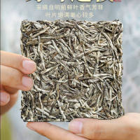 [คุณภาพสูง,Fast Delivery] ชาจีน Fuding ใหม่ชาขาว Baihao ต่างหูเงิน100G