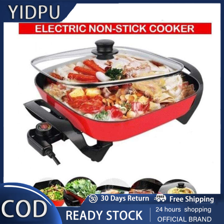 Multifunctional Square Electric Frying Pan Household Kitchen Frying Pan,  Electric Hot Pot 220v - Multi Cookers - AliExpress