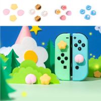 New Donut Robot Shark Duck Soft Thumb Stick Grip Cap Protective Cover For Switch Oled NS Lite Joy-con Controller Thumbstick Case Controllers