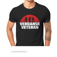 Cod Warzone Game Newest Tshirt For Men Verdansk Veteran Round Neck Basic T Shirt Personalize Gift Clothes Outdoorwear 3xl