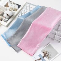 Microfiber Kitchen Towel Home Cleaning Dishwashing Cloth Microfiber Glass Mirror Wine Glasses Cleaning Cloth Rags Dish Cloth  Towels