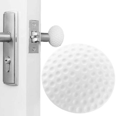 Door Knob Crash Pad Knob Crash Silicone Pad Anti Collision Mute Doorknob Guard Door Buffer Door Handle Stopper Wall For Kitchen Decorative Door Stops