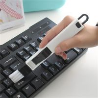 WEIJIAO 2 In 1 Polished Window Track Cleaning Brush Keyboard Nook Cranny Dust Shovel