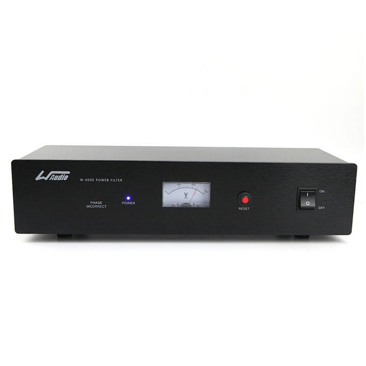 WAudio Power Filter AC Noise Purifier W6000 Desktop Line Conditioner