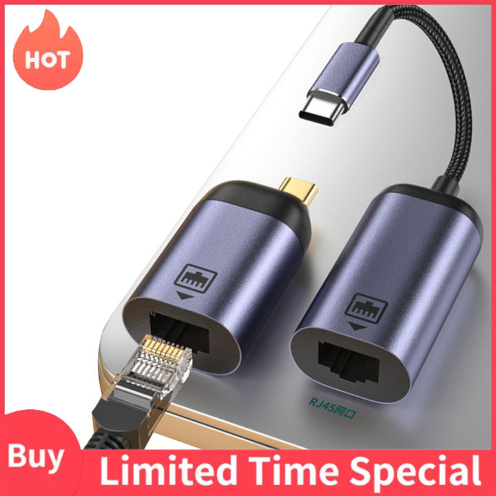 type-c-ไปยังเครือข่าย-rj45สายเคเบิลพอร์ตอะแดปเตอร์100mbps-usb-c-ตัวผู้กับการ์ดเน็ตเวิร์กไดรฟ์-เครือข่ายที่เข้ากันได้กับโทรศัพท์มือถือแล็ปท็อป