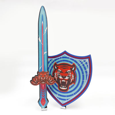 ดาบ-โล่ Sword Shield Roar Tiger (ผลิตจากวัสดุ EVA Foam)