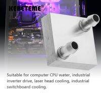 KEBETEME Aluminum Alloy CPU Radiator 40*40*12mm Water Cooling Water Blocks Liquid Cooler Heatsink For PC Laptop CPU Heatsinks