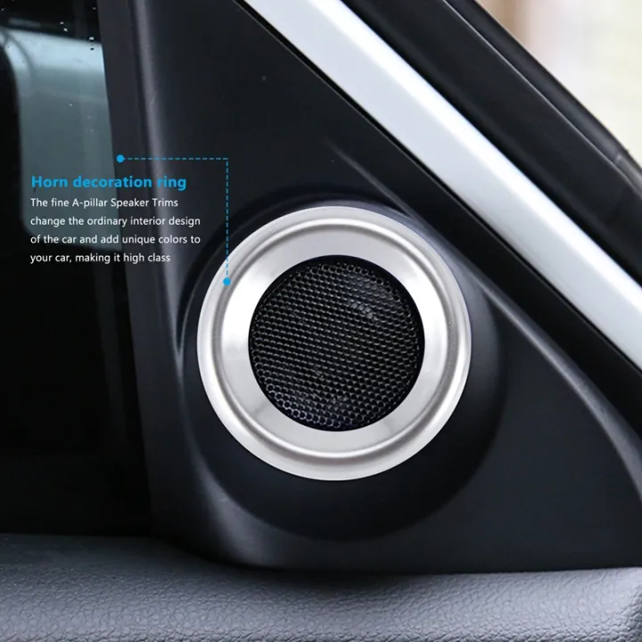 for-10th-gen-civic-a-pillar-loudspeaker-decorations-circle-rings-car-door-audio-speaker-trims-for-honda-civic-2016-2019