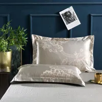 European-Style Luxury Jacquard Envelope Pillowcase 48x74cm Adult Pillowcase Pillowcase decorative satin pillowcase