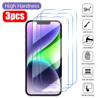 ✤❏☍ 3PCS Protective Glass For iPhone 14 13 12 11 Pro Max Mini Screen Protector for iPhone 14 8 7 6 6S Plus X XR XS Max SE 2022 Glass