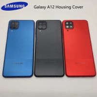 SM-A125F A125F A125 Samsung Galaxy A12สำหรับที่อยู่อาศัย/DS ฝาหลังที่อยู่อาศัยฝาปิดแบตเตอรี่ด้านหลังการเปลี่ยนที่อยู่อาศัยแชสซี