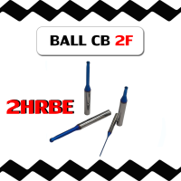 Ball Carbide 2F (2HRBE) งาน JJ Series  Dia 0.8-4.0 รุ่นคอยาว คอหลบ คอลึก