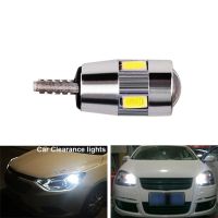 RVXYO 2PCS 5630 6SMD Canbus Auto Claerance 12V 6000K หลอดไฟ LED 5W5 สำหรับรถยนต์ ไฟจอดรถ T10 ไฟสัญญาณ