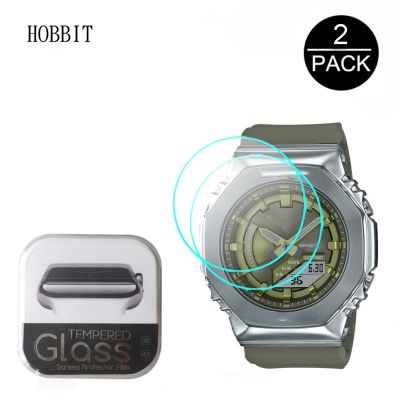 2PCS Transparent Protective Film For Casio G-SHOCK GM-S2100PG GM-S2100B GM-S2100 GM-2100N GM-2100B SmartWatch Tempered Glass Drills Drivers