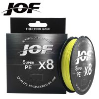 JOF 8x-Strand Braided Fishing Line 300M 150M Japanese Multifilament Pe Wire For Saltwater Durable Woven Thread Tackle Fishing Lines