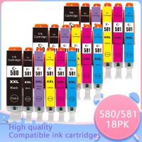 PGI-580 CLI-581XL 580  Ink Cartridge Compatible For Canon PIXMA TR7550 TR8550 TS705 TS6350 TS6351 TS8150 TS8251 TS8350 TS8351 Ink Cartridges