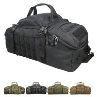 40L 60L 80L กระเป๋าเดินทาง Duffel กระเป๋าเป้สะพายหลังยุทธวิธีกองทัพพร้อมสายรัดปรับกระเป๋าสุดสัปดาห์สำหรับผู้ชายและผู้หญิงกระเป๋ายิมกันน้ำ