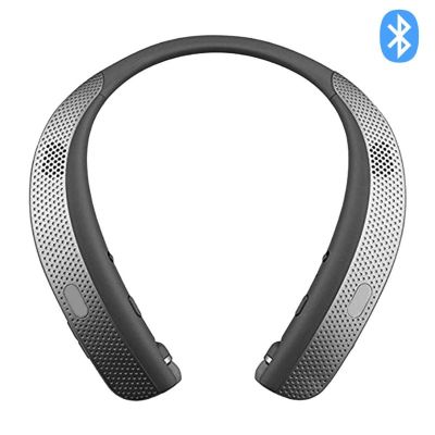 ZZOOI New HBS-W120 Bluetooth Headphones Lightweight Stereo Neckband Wireless Headset With Speaker for Sports Exercise Game Call