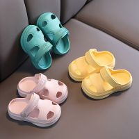 Summer Baby Slippers Toddlers Girl EVA Soft Sole Garden Shoes Kids Boy Sandals Antiskid Outdoor Slides Children Beach Shoes