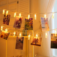 LED String Light USB Battery Powered Fairy Lighting Twinkle Lamps With Clips For Hanging Photo Bedroom Wall Wedding Decor