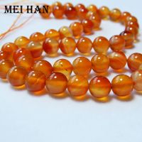 Freeshipping Meihan (2strands/set) natural 6mm 8mm Red Carnelian sommth round loose beads stone for jewelry making design