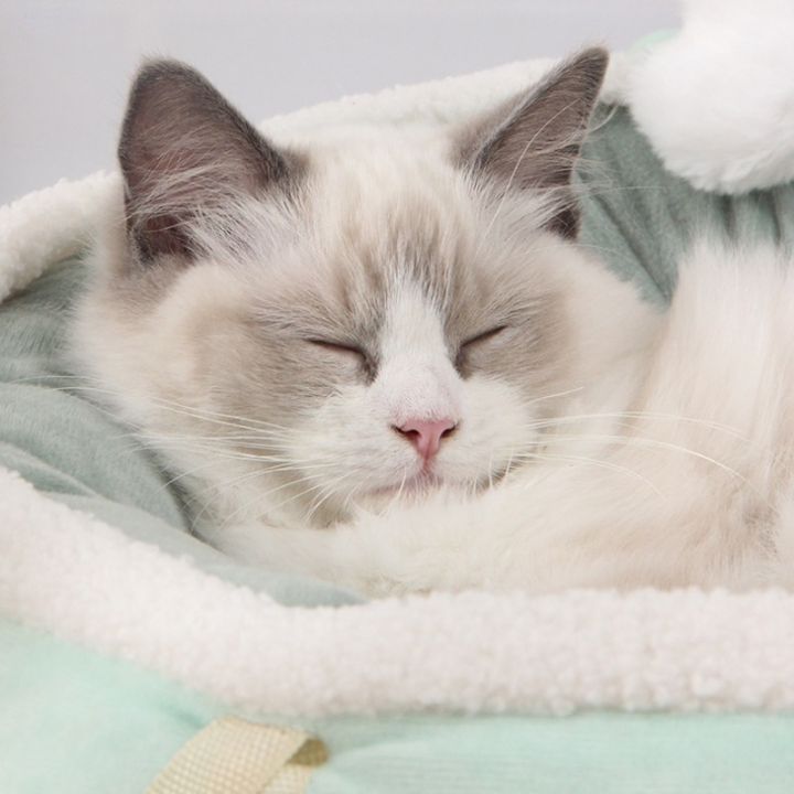 loose-พร้อมส่ง-เปลแมว-ประเภทแขวน-เปลนอนแมว-ผ้าฝ้าย-pp-ที่นอนสัตว์เลี้ยง-เตียงสัตว์เลี้ยง-s-m