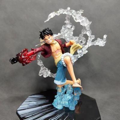 ZZOOI One Piece Anime Monkey·D·Luffy Roronoa Ace Pvc Action Model Collection Cool Stunt Figure Toy Gift