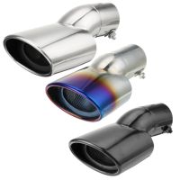 ◄ Stainless Steel Rear Exhaust Muffler End Tail Pipe Outlet Tips For Honda Civic 10th Gen 2016 2017 Black/Blue/Chrome