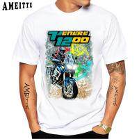 Super Tenere 1200 XT Riding Tshirt New Summer Men Short Sleeve GS Adventure Rider Motorcycle T-Shirt Moto Sport Boy Casual Tees