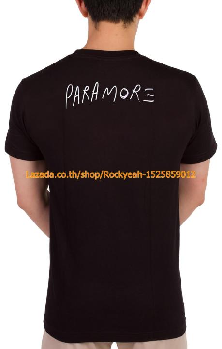 เสื้อวง-paramore-เสื้อผ้าแฟชั่น-rock-พาร์อะมอร์-ไซส์ยุโรป-rdm1731