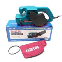 เครื่องขัดกระดาษทรายรถถัง เครื่องขัดกระดาษทรายสายพาน 3 นิ้ว CLINTON Belt Sander BS9901