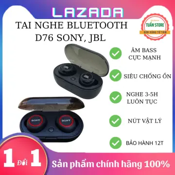 GI C NH TRANH TAI NGHE BLUETOOTH JBL D76 SONY D76 TWS 5.0 Th i