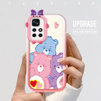 เคส Xiaomi Redmi Note 10 5G Note 10 Pro Redmi Note 11 5G Note 11 Pro + 5G เคสการ์ตูนแชร์เชียร์ Funshine เลนส์โทรศัพท์เคสนิ่มปลอกกันกระแทกฝาครอบป้องกัน