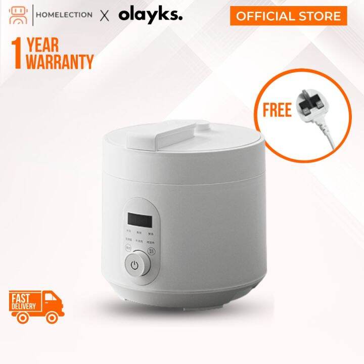 Olayks Electric Smart Pressure Cooker Multifunction Rice Cooker (3L ...