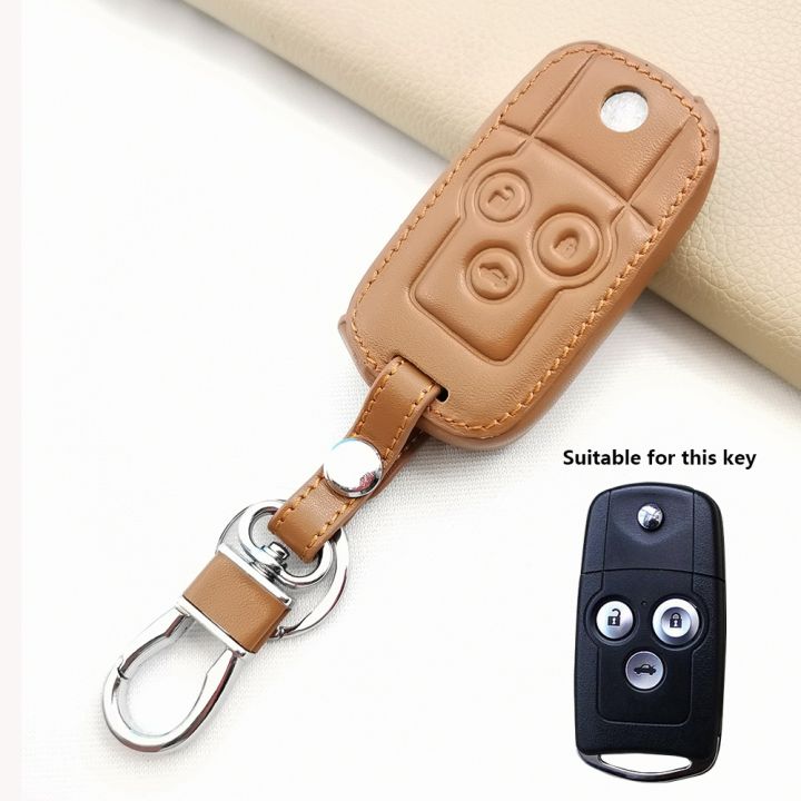 for-honda-civic-hrv-crv-xrv-cr-v-crider-odyssey-pilot-fit-accord-freed-jazz-hot-sale-100-leather-key-chain-cover-case-holder