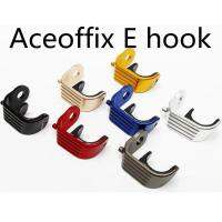 Aceoffix Ultralight 12G ตะเกียบจักรยานตะขออลูมิเนียมจักรยาน E ประเภท Pothook ใช้สำหรับ Brompton จักรยานพับได้ BMX อะไหล่7สี