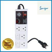 รางปลั๊กไฟ 4 ช่อง 3 สวิตซ์ ELECTON EP9-4305 5 ม.POWER STRIP ELECTON EP9-4305 4-SOCKET 3-SWITCH 5M **จัดส่งด่วนทั่วประเทศ**