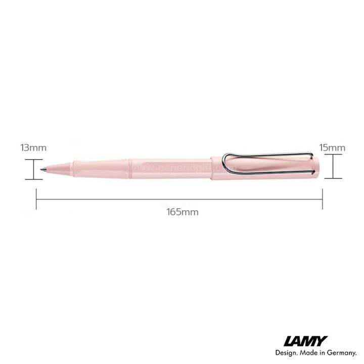 lamy-safari-rollerball-pastel-special-edition-2019-ปากกาโรลเลอร์บอล-ลามี่-ซาฟารี-พาสเทล-ลิมิเต็ด-2019-สีฟ้า-blue-macaron-สีเขียว-mint-glaze-สีชมพู-rose-powder-ของแท้100-พร้อมกล่องและใบรับประกัน-penand