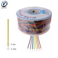 【】 xblftn UL1423 B-30-1000หุ้มลวด30AWG 8สี0.25มม. ฉนวนสายแข็งกระป๋องยาว250เมตร