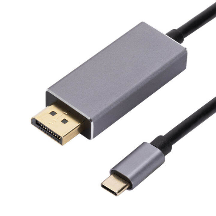 vktech-สายเคเบิลพอร์ตแสดงผล10gbps-1-8m-type-c-8k-60hz-usb-3-1เป็นอะแดปเตอร์แปลง-dp