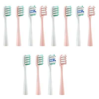 ♙ 12Pcs Toothbrush Heads Replacement Accessories For Usmile Y1/U1/U2 Electric Tooth Clean Brush Heads Gift Floss