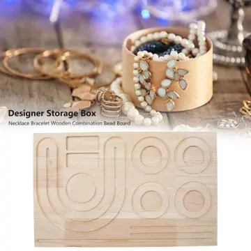 Bead Storage Boards for Jewelry Making Wooden Bead Boards for