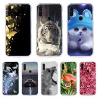 CALROVTE Case For Meizu M10 Silicon TPU Cover For Meizu M10 Cat Animal Shell Bag Housing Phone Cases Electrical Safety