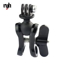 Aluminum Diving Lights Ball Butterfly Clip Arm Clamp Mount + ABS Ball Base Adapter for GOPRO HERO 10 7 6 5 4 Osmo Action Camera