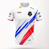 G2 Spain Team Jersey  New G2 National Team Jersey G2 ESports Supporter T-Shirt League Of Legends G2 E-Sports Uniform