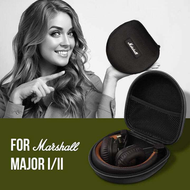 Hard EVA Protective Carrying Case AntiKnock Headphone Storage Case Bag