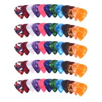 【cw】60 Pack Abstract Art Colorful Guitar Picks Unique Guitar Gift For Bass Electric &amp; Acoustic Guitars Includes 0.46mm 0.71mm 0.96mhot 【hot】 1