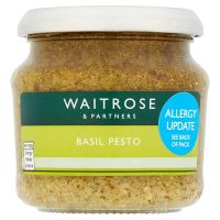 Waitrose Bright and Green Basil Pasta Sauce 190g.  Fast shipping  pasta Spaghetti