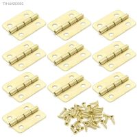 ☸◆ 10x Kitchen Cabinet Door 4 Holes Drawer Hinges Jewelry Box Furniture 18x16mm