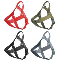 Small Large Dog Strong Nylon Tactical Reflective Quick Release Vest Harness Explosion-proof Pet Traction Rope Pet Supplies